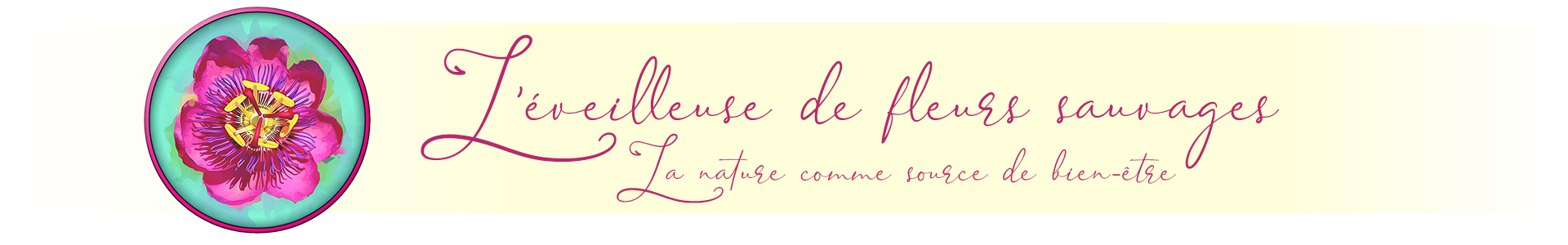 Bannière de l'Éveilleuse de Fleurs Sauvages
